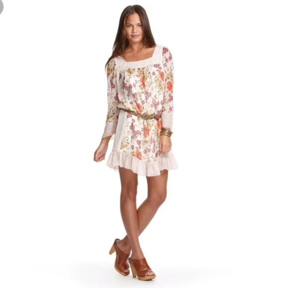 Boho Floral Chiffon Mini Jovovich Hawk for Target - Picture 2 of 8